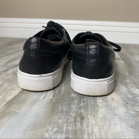 Tory Burch Black Leather Sneakers - Picture 9 of 9